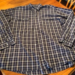 POLO Ralph Lauren MENS Vintage NAVY BLUE LS Shirt
